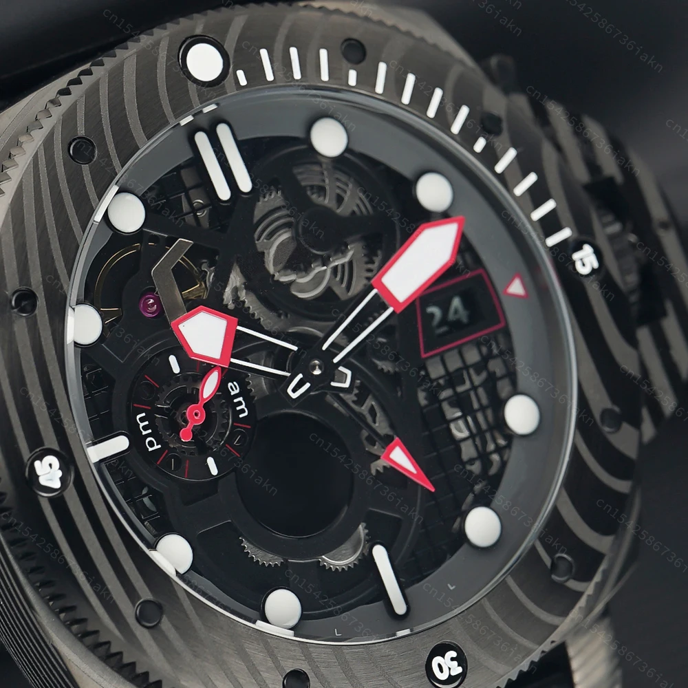 2022 Fashion New Products Sports and Leisure Men's Watch Stainless Steel Sapphire Crystal Self-winding Waterproof Sports Watch