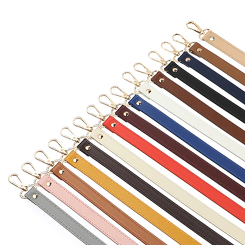 46CM Classic Leather Bag Strap Short Straps For Handbags Shoulder Strap Handle Replaceable Belts For Bags Bag Accessories
