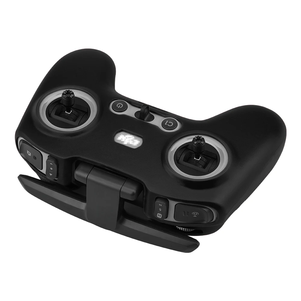 Lot de trois housses de protection en silicone pour télécommandes FPV DJI NEO et Avata, vue rapprochée montrant la texture.