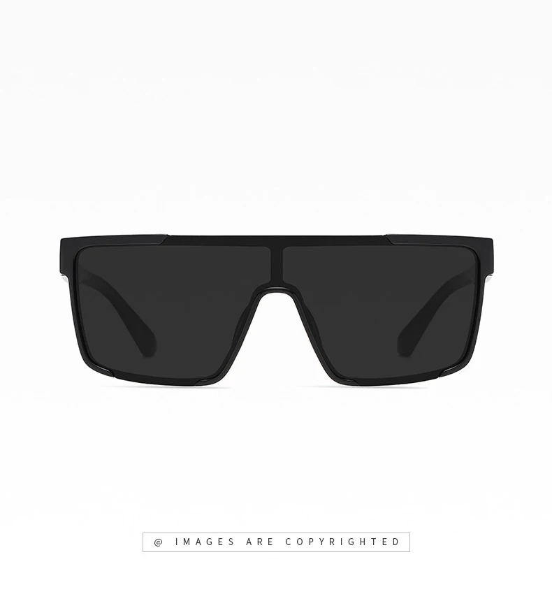 Flat Top Square Sunglasses For Men And Women Uv400 Protection_voghion.com