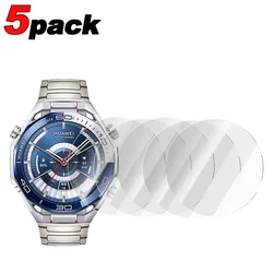 Premium Clear HD Tempered Glass Screen Protector for Huawei Watch Ultimate 2 - Anti - Scratch Protection Film, 1/5 Pack (5Pack)