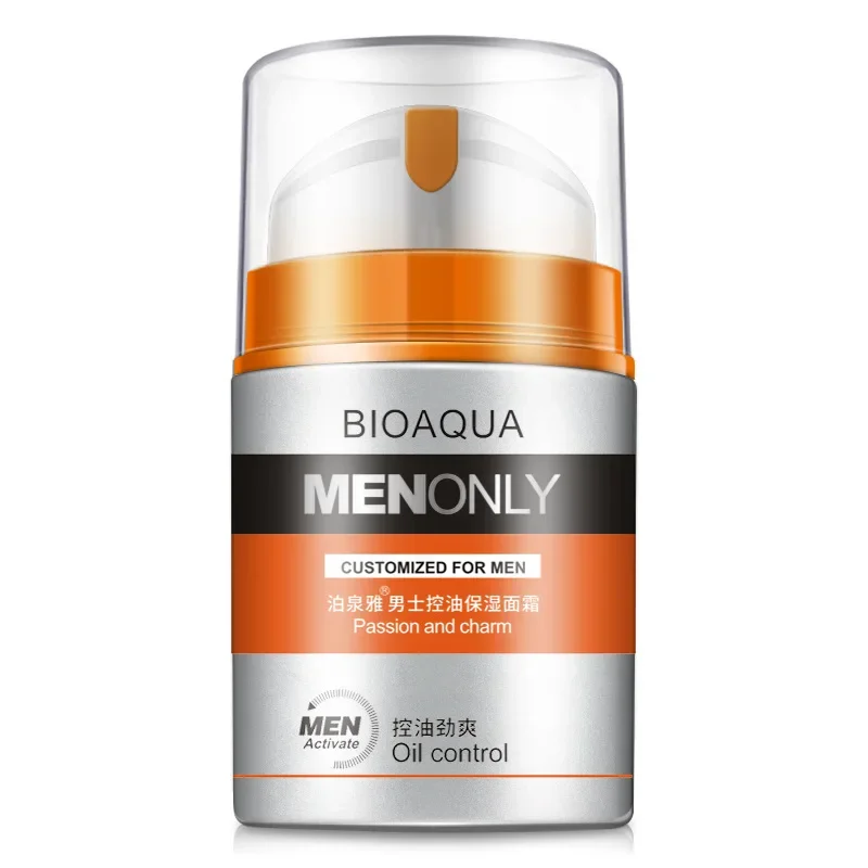 

BIOAQUA Men Skin Care Deep Hydrating Moisturizing Oil-control Whitening Face Cream Anti Wrinkle Anti-Aging Day Cream 50g