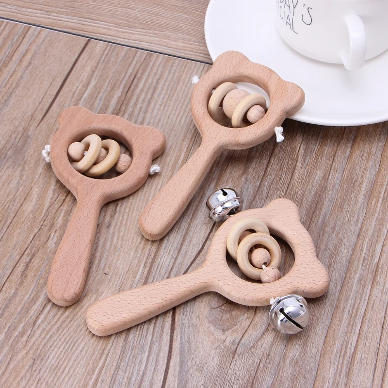 

Teething Ring Grasping Toy for Toddlers Nursery Room Decor Toys for Baby Rattle Grip Pendants Newborn for Play DropShipping