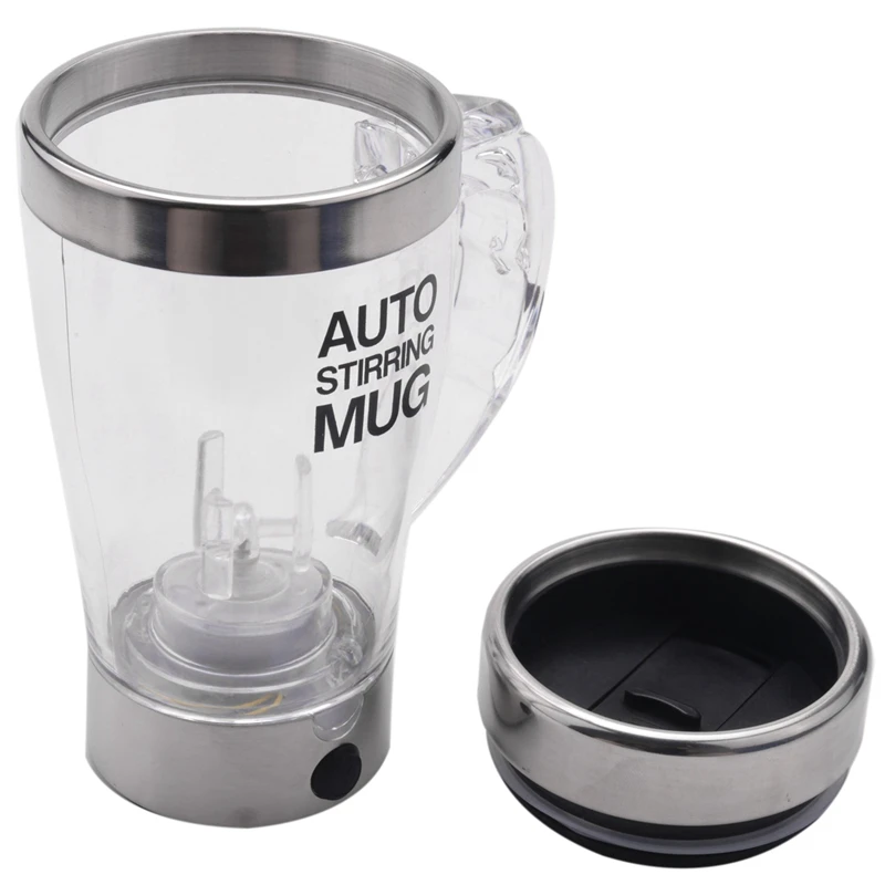 

3X Self Stirring Mug Automatic Electric Lazy Automatic Coffee Mixing Tea Mix Cup Travel Mug Double Insulated Thermal Cup
