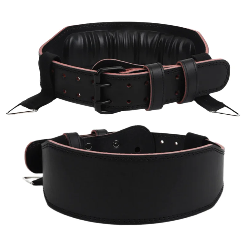Adjustable 2-in-1 PU Weightlifting & Dip Belt 1 Pc Versatile for Men & Women Ideal for Gym Powerlifting Squats Pull-Ups