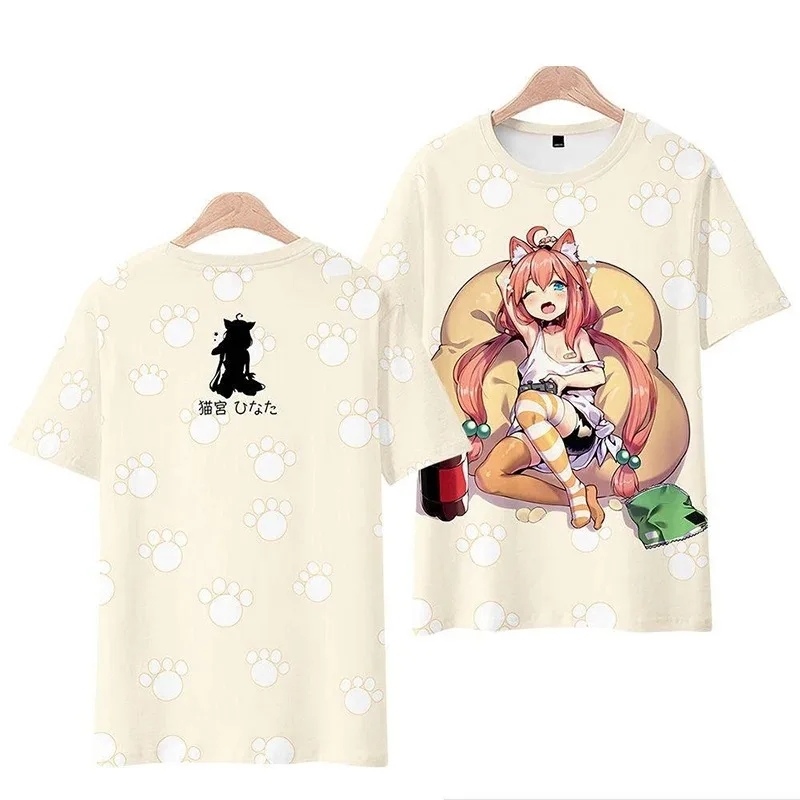 Popular short sleeve t-shirts girl boy t shirt kawaii men's fashion t shirt 2024