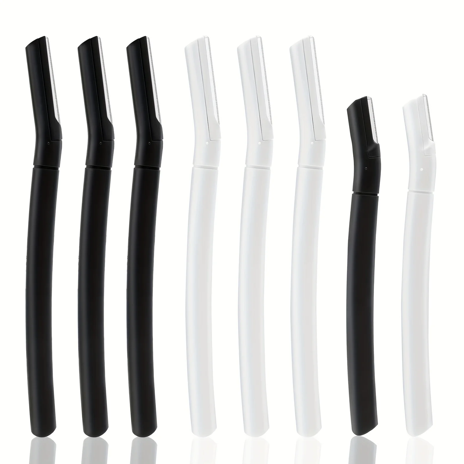 Eyebrow Trimmer Set Safe Eyebrow Trimmer Makeup Tools Stainless Steel Eyebrow Scissors with Comb Hair Removal Shaver Eyebrows Shaping