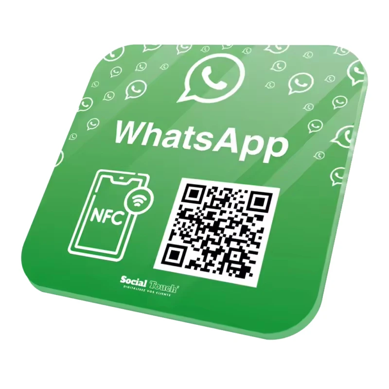 맞춤형 다양한 QR 코드 표지판, 소셜 미디어 아크릴 플레이트, 자체 접착식 NFC 탭 스캔 구글 리뷰 페이스북 카드 비즈니스 장식