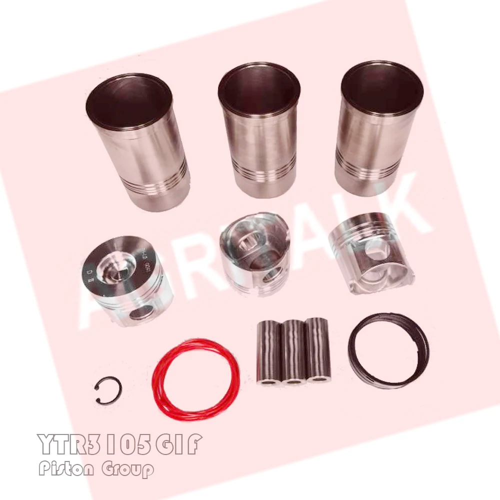

YTR3105G1F / YT3A2-22/YTR3108G, комплект поршневой группы для двигателя серии Yituo YTR