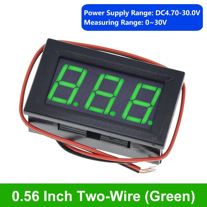 Messbereich 4 5V Bis 30V LED Digital Voltmeter Mit Dual Line
