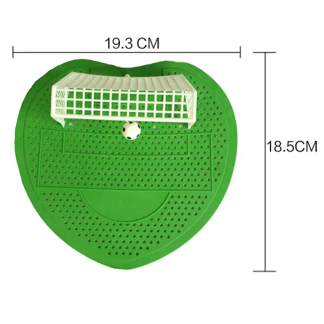 1Dcs Háztartási Vizeldeles Kiegészítők Foci Vizelet Képernyő Vicces Vizelda-Szövőszörös Pad Elleni Gátlás Férfi Wc-Szőnyeg - Image 4
