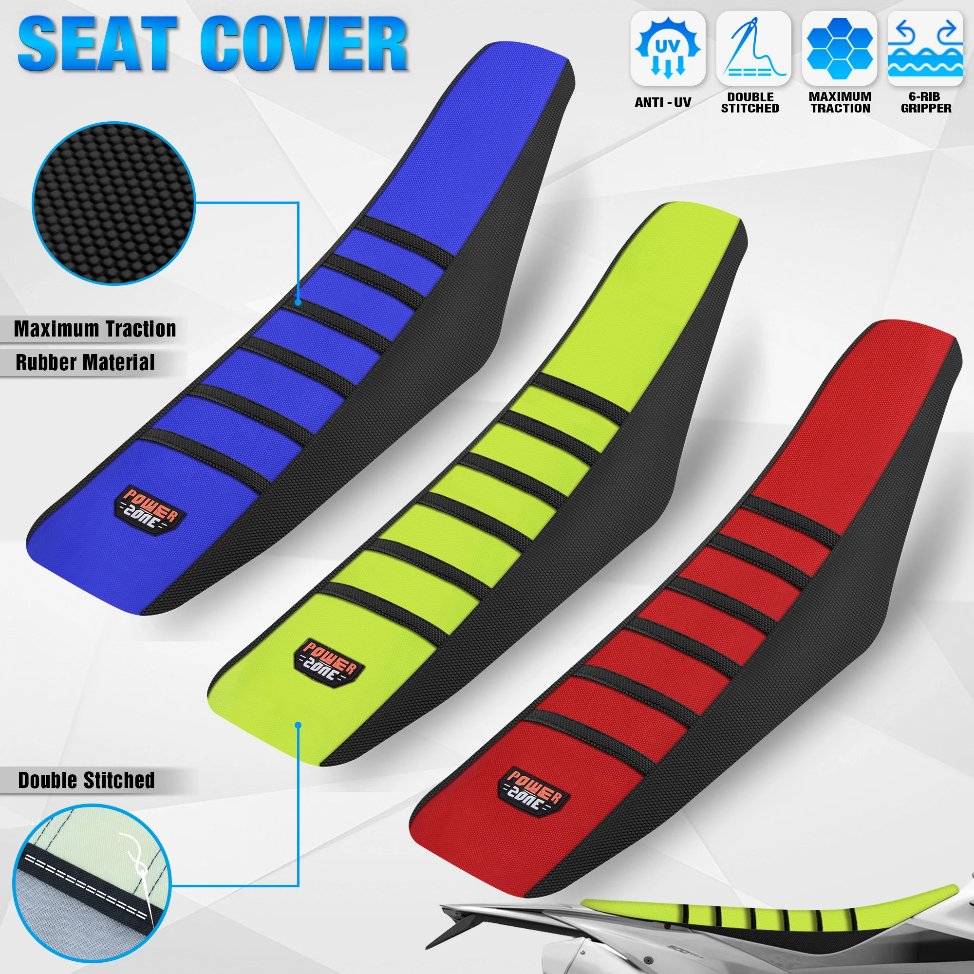 Universal Waterproof Motorcycle Seat Cover - Dirt Pit Bike Accessory