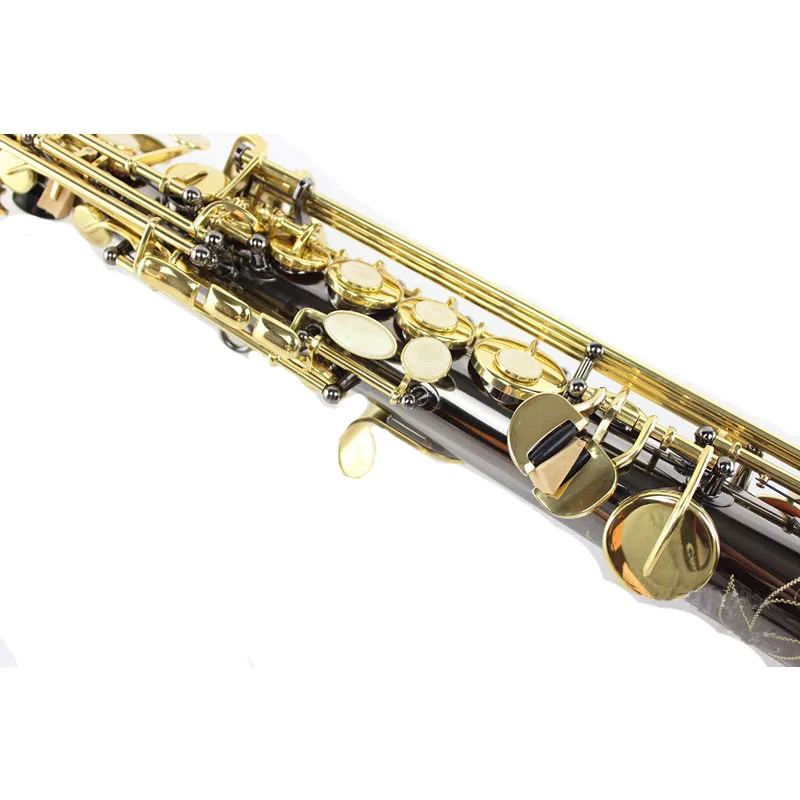

MSS-300LG B flat tone integrated pipe tenor saxophone surface black nickel gold
