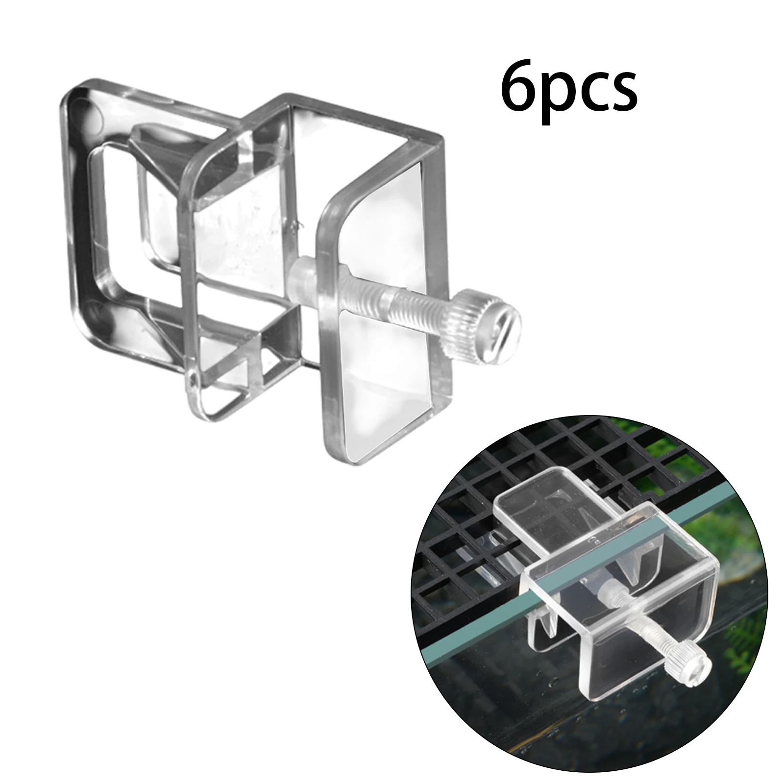 Aquarium Accessories Aquarium Clip Holders Aquarium Clip Holder Fish Tank Corner Protector 6Pcs Aquarium Net Clip for Fish Tank