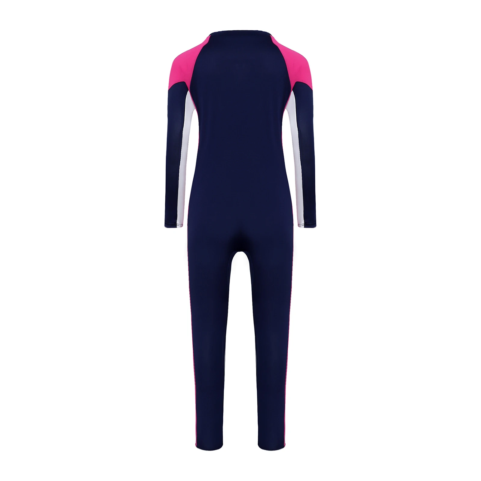 Children One Piece Swimsuit Kids Boys Girls Swim Jumpsuit Long Sleeve Swimwear Full Body Sport Surfing Beachwear Bathing Suit