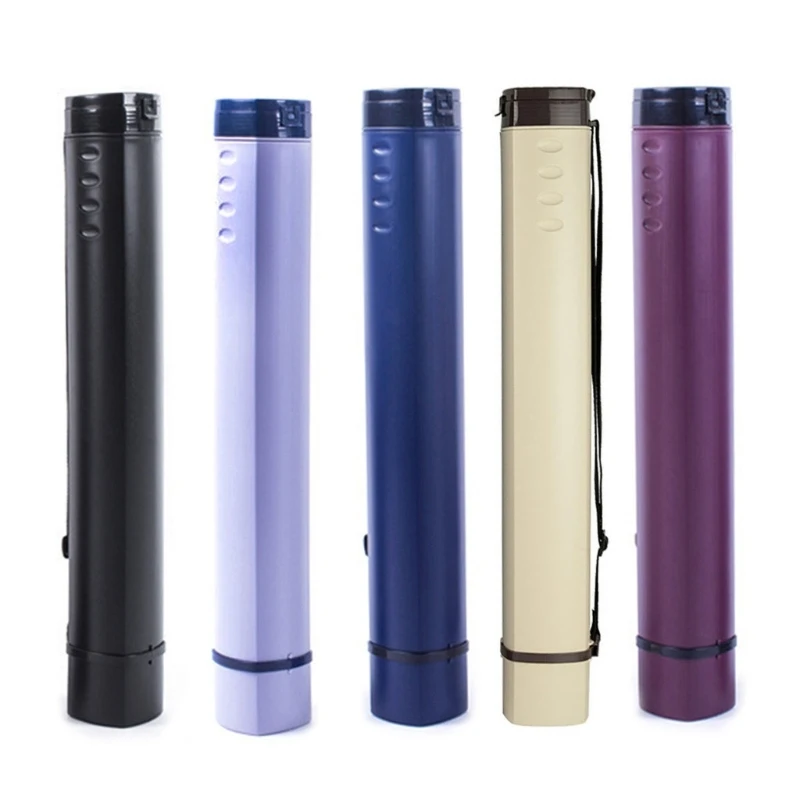 

Портативная плакатная трубка с ремешком для переноски, коробка-держатель для документов для художественных рисунков