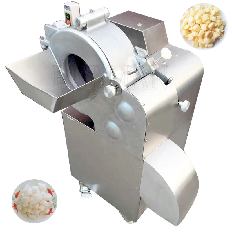 

110V 220V Hot Selling Commercial Fruit Vegetable Dicer Machine 750W