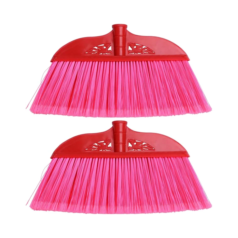 2Pcs Durable And Professional Plastic Broom Head Broom Accessories