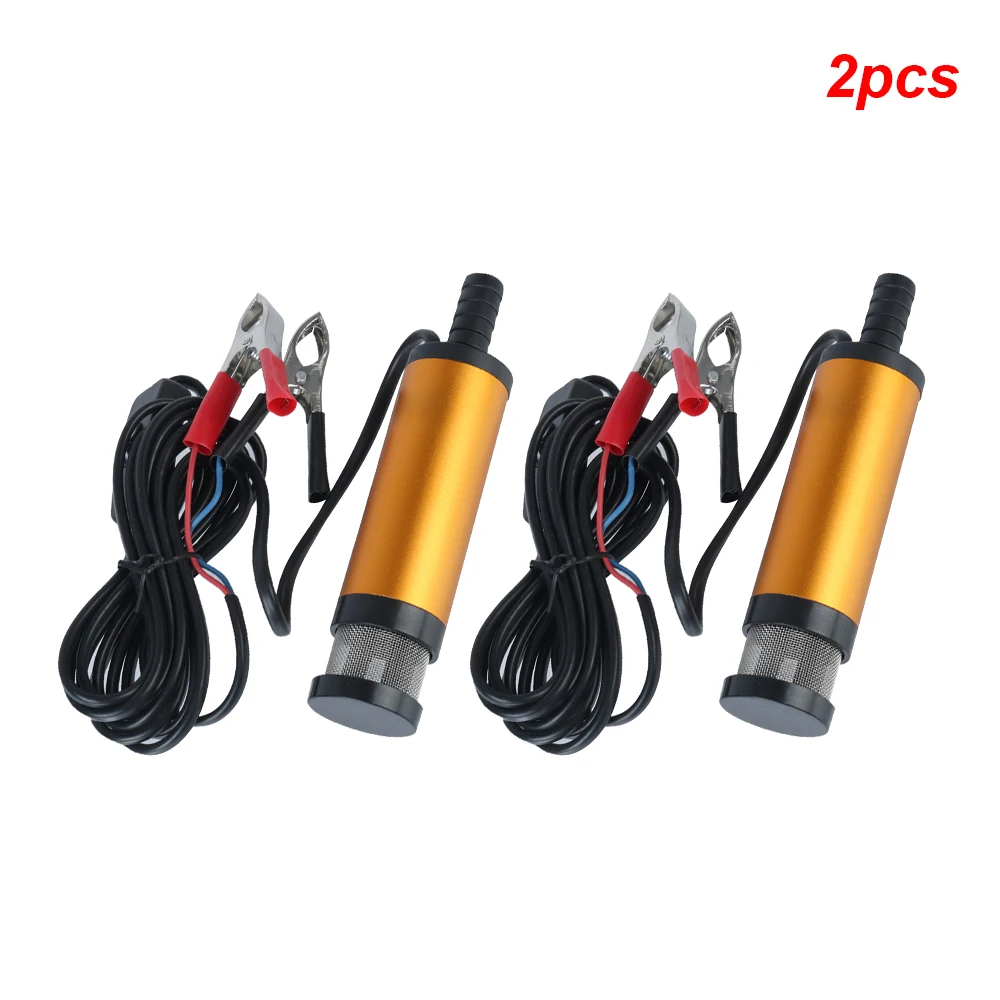 ตัวเลือกสินค้า ปั๊มถ่ายโอนไฟฟ้า 12V 12 ลิตรต่อนาที สำหรับน้ำมันดีเซล น้ำ เชื้อเพลิง เปลี่ยนถ่ายน้ำมัน รถบรรทุก เรือ รถยนต์ ปั๊มอเนกประสงค์