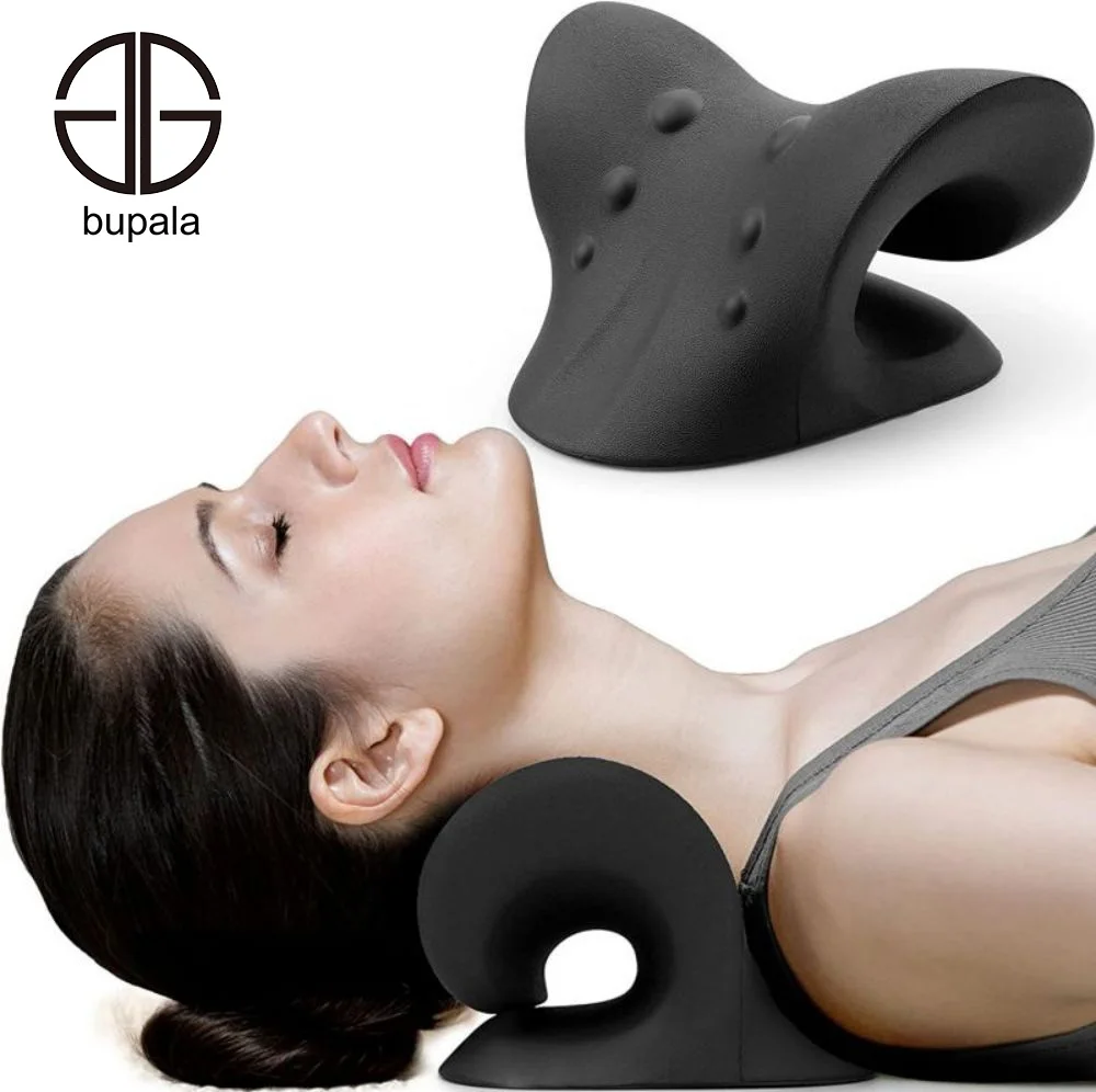 

Neck Shoulder Relaxer Cervical Traction Device for TMJ Pain Relief Spine Alignment Pillow Chiropractic Pillow Neck Stretcher