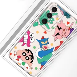Cute Crayon Shinchan Phone Case - Galaxy A21s (Mix01)
