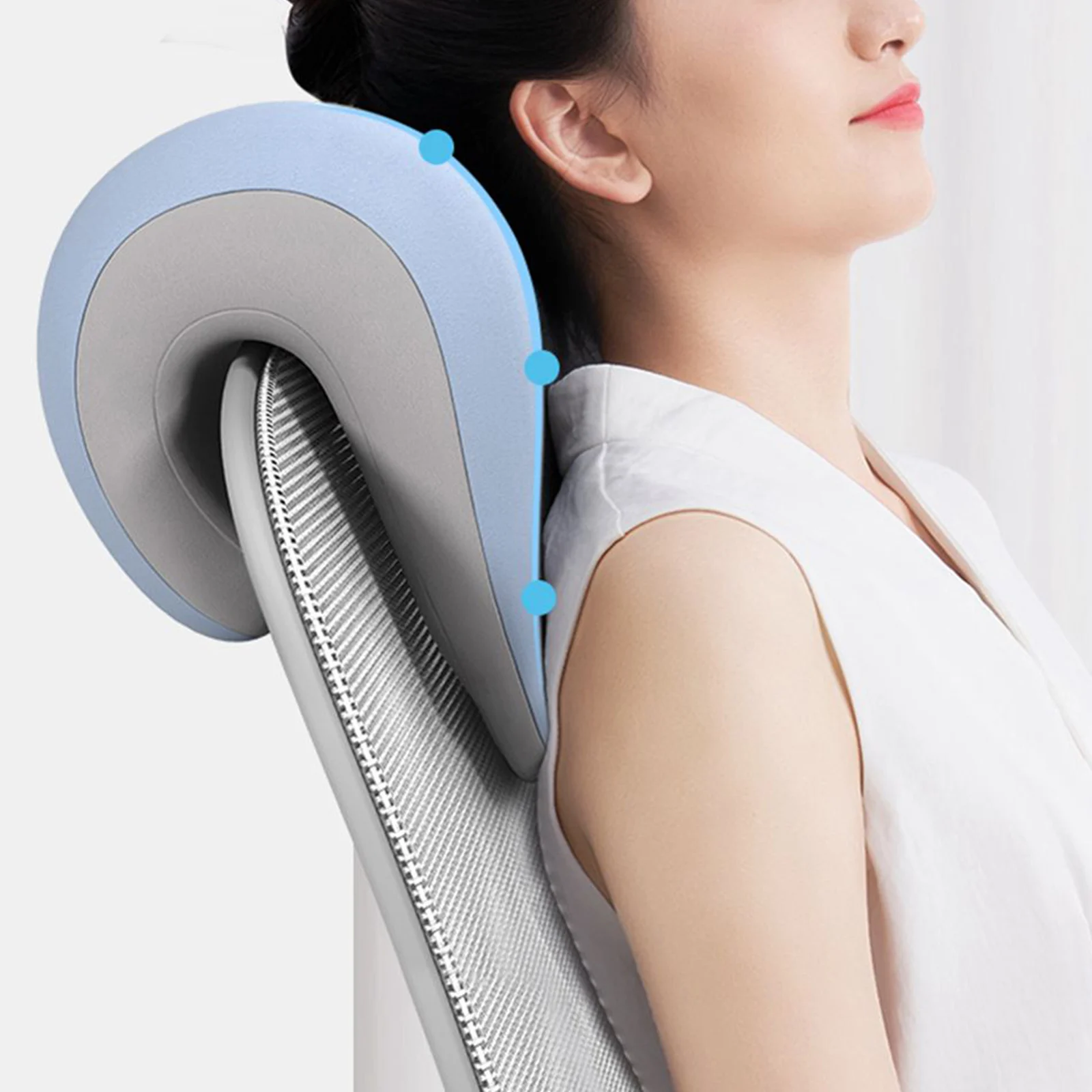 Memory Neck Support Non Slip for Adults Students Head Pillow Headrest Pillow for Neck Neck Cushion Pillow Napping Pillow 3