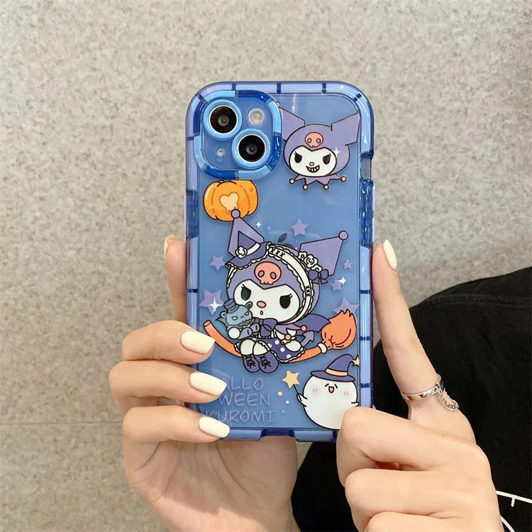 For iphone 6 6s Plus Case Kuromi Melody Phone Cover Anime Sanrio