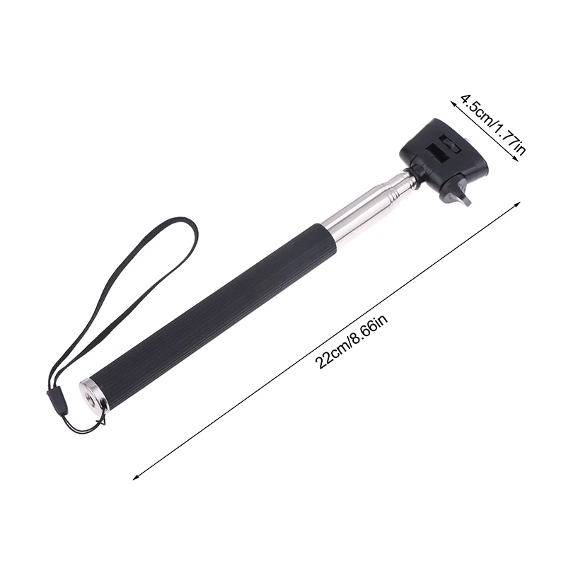 Perche Selfie Rétractable 22cm pour GoPro et Action Cam - Support Stable