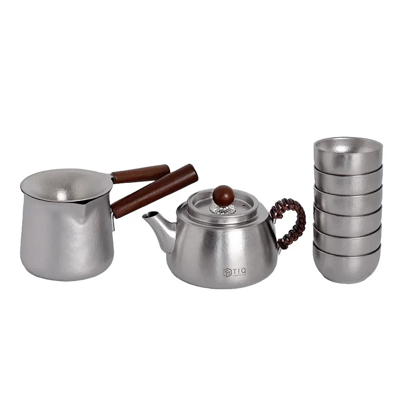 عدة شاي تيتانيوم ٩ قطع