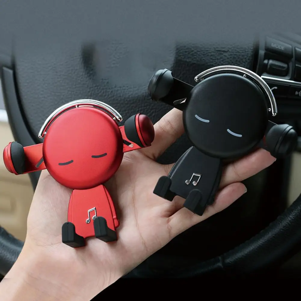 

Universal Phone Holder Holder Bracket Car Air Vent Mount Mobile for iPhone X 8 Stand For Redmi 6 Gravity Support