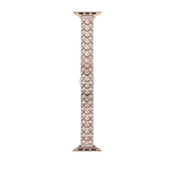 Elegant Diamond Metal Wristband - Iwatch 42(S1S2S3)mm (Rose Gold)