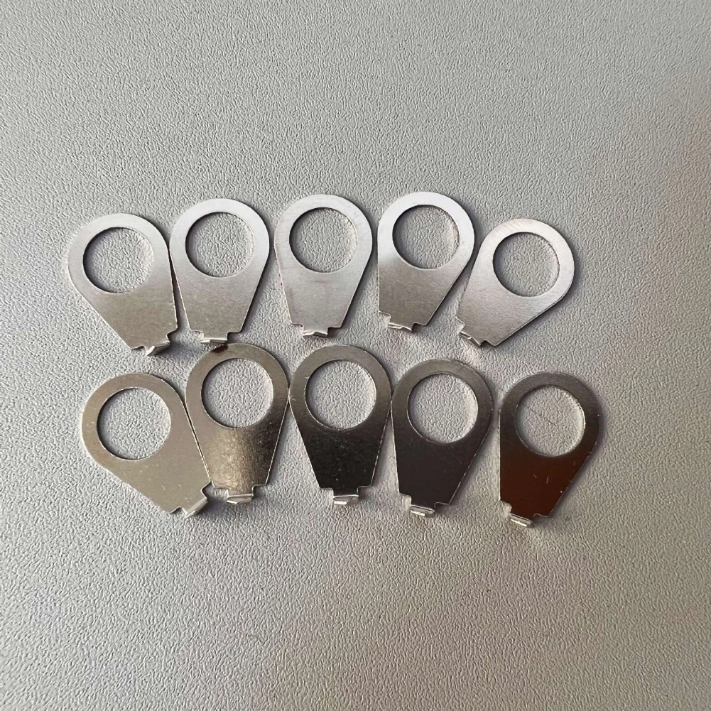 10Pcs Gitarre Knöpfe Pointer Platte Anzeige Unterlegscheiben Für Gibson LP Elektrische Gitarren Knöpfe Zeiger Platte Knopf Position Anzeige – Detail 10