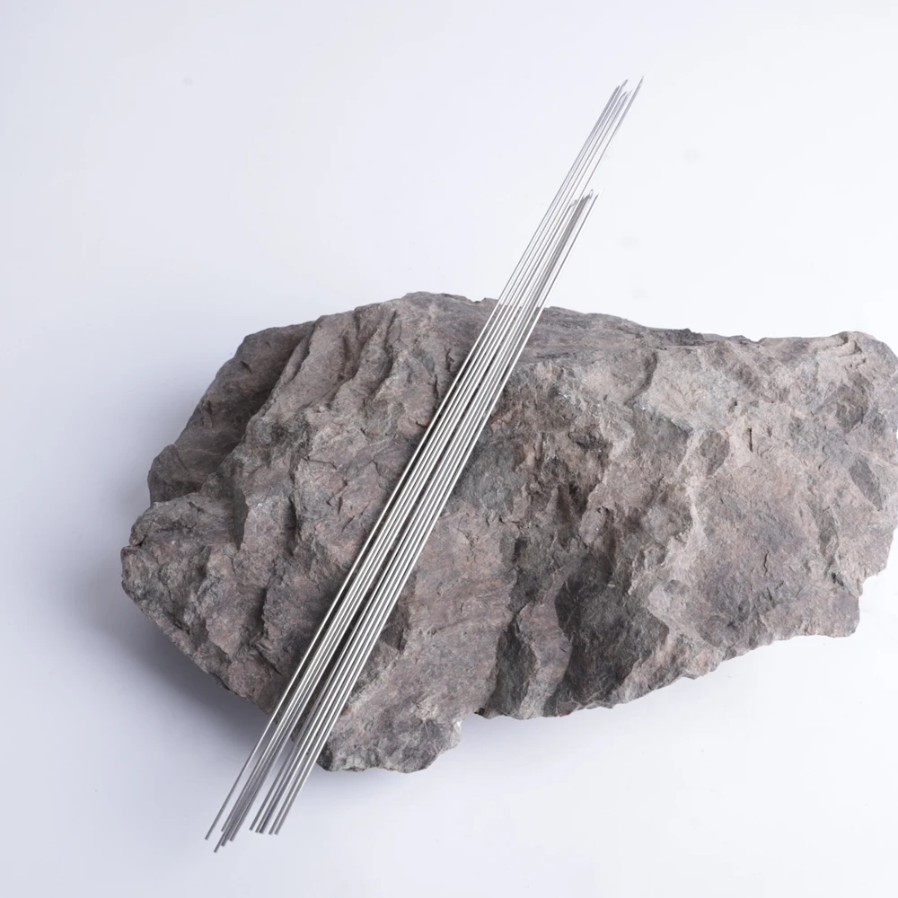 FTK Earthworm Hooking Needle Stainless Steel Earthworm Gas Needle Portable Hollow Fishing Worm Penetrating Driller Fish Tool
