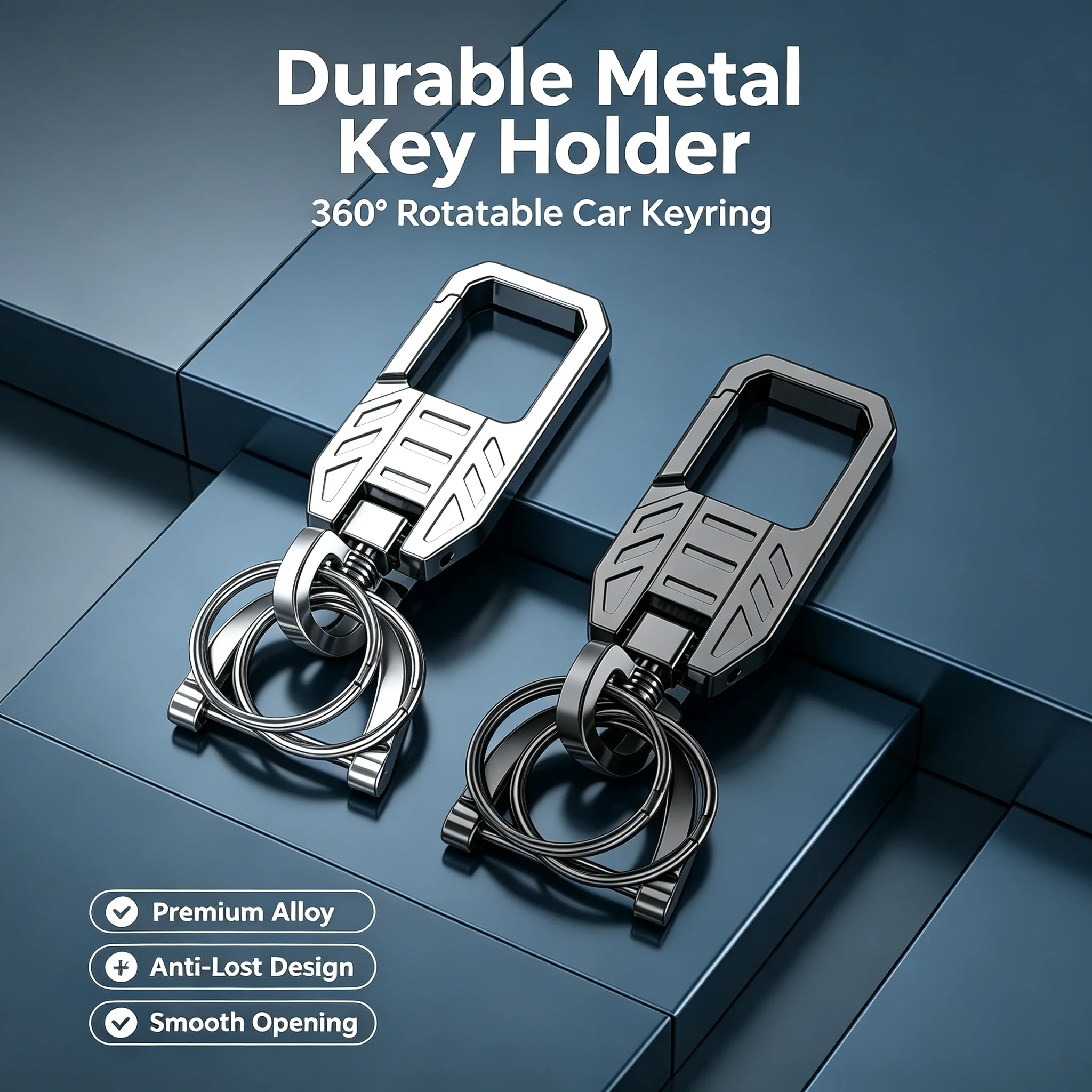 Coole Herren Metall Schlüssel bund präzises Design Schlüssel anhänger 1 Stück hochglanz poliert Anhänger Schlüssel ring besonderes Geschenk