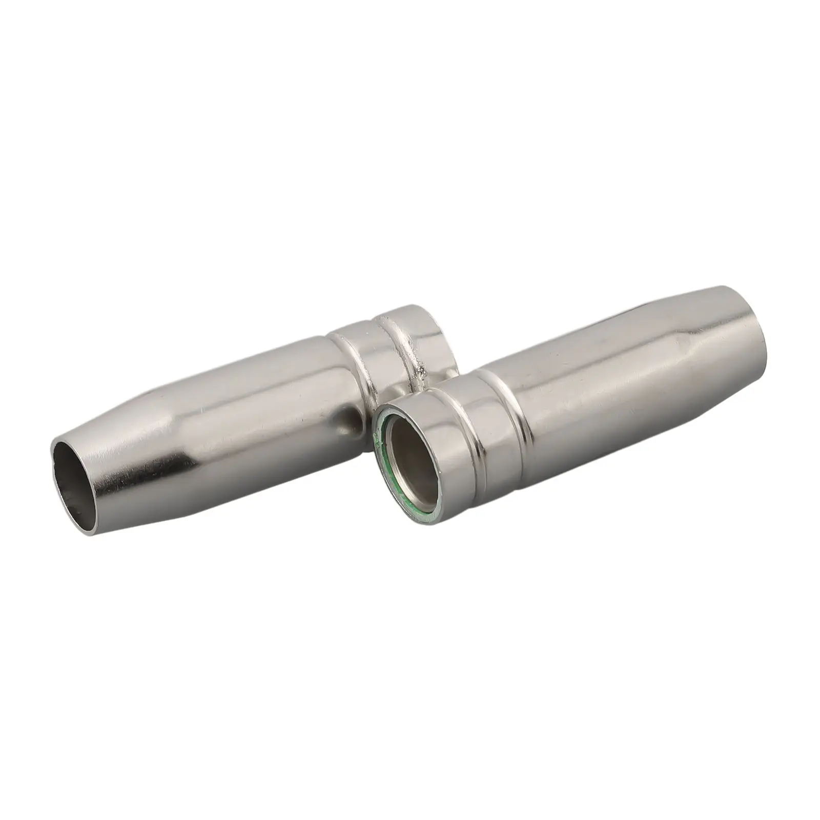 

Practical Brand New MIG/MAG Torch Consumables Φ0.8mm Aperture Metal Nozzle Poles Power Nozzles 53mm Conical Gas Nozzles
