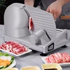Meat Slicer, Electric Deli Food Slicer w/ Removable Stainless Steel Blades, Adjustable Thickness Meat Slicer for Home Use 1