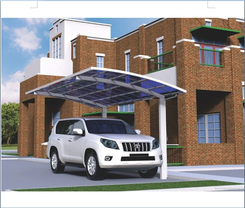 

Aluminium modern garage car parking metal carport canopy outdoor