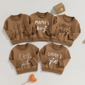 Infant Letter Print Hoodie Sweatshirt 1