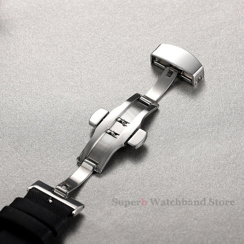 Polished Stainless Steel Butterfly Buckle Clasp