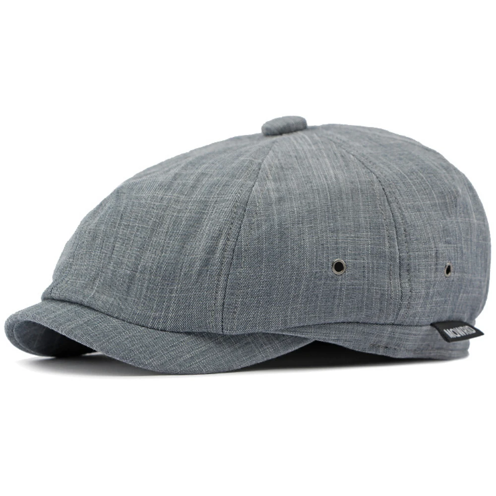 HT4375 Men Women Beret Cap Artist Painter Beret Hat Male Female Adjusted Casual Flat Cap Spring Summer Autumn Octagonal Cap Hat 2