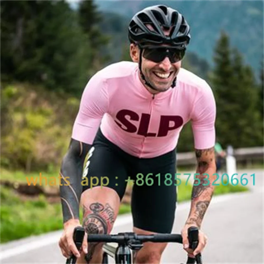 

Slopline-ropa de Ciclismo para hombre, chándal de manga corta, maillot de Ciclismo de montaña, verano, 2023