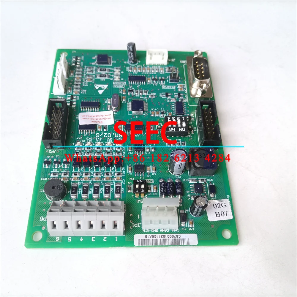 SEEC SM.02/G Elevator Car Communication Board Lift PCB Card SM.02/G-A Standard Agreement