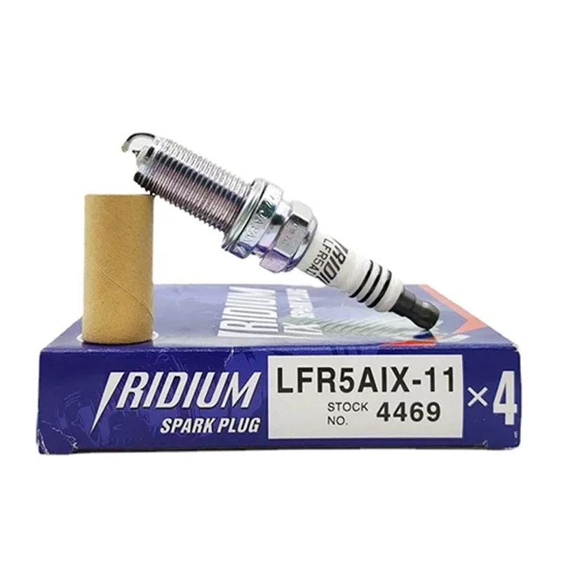 

4/6Pcs LFR5AIX-11 4469 Car Iridium Spark Plug For Toyota Hyundai Infiniti Kia Mercury Nissan Suzuki Yamaha Scion LFR5AIX11