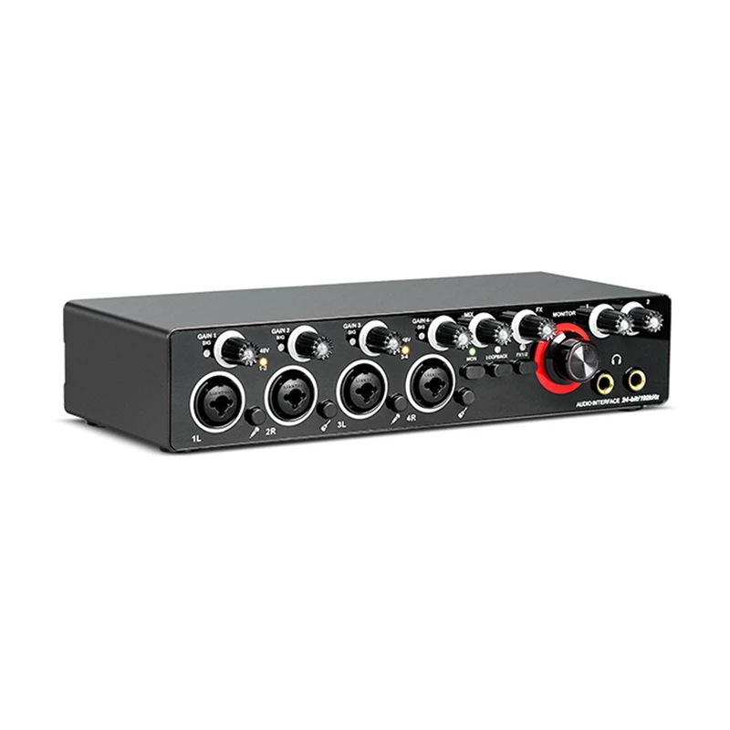 

4 Channel Interface Sound Recorder With Recording Sound Card For Recording Of Singing Band Dubbing Live Broadcast Equipment Kit