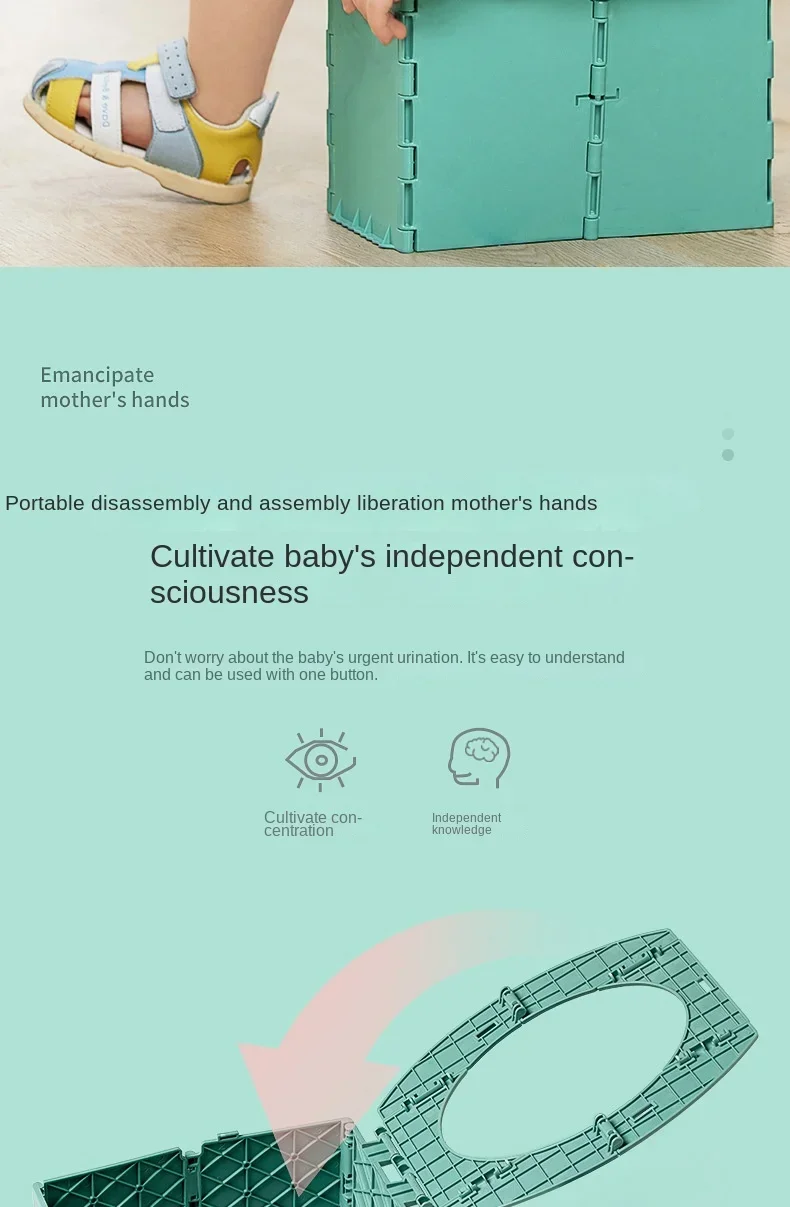 Portable Foldable Baby Potty Seat for Boys and Girls