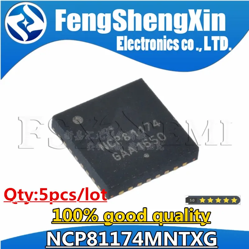 

(2~5)pcs NCP81174MNTXG NCP81174 QFN-32 Switching controller Chipset