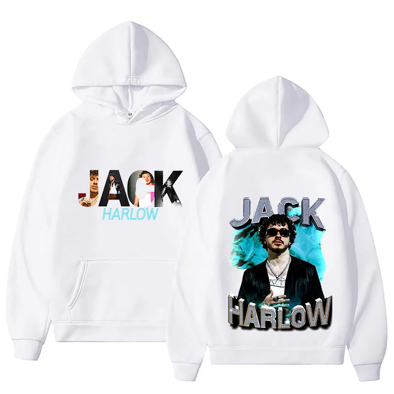 Jack Harlowi Hoodies Vintage Streetwear for Men Clothing Winter Sweatshirts Male/female Long Sleeve Tops Cute Cartoon Sudaderas