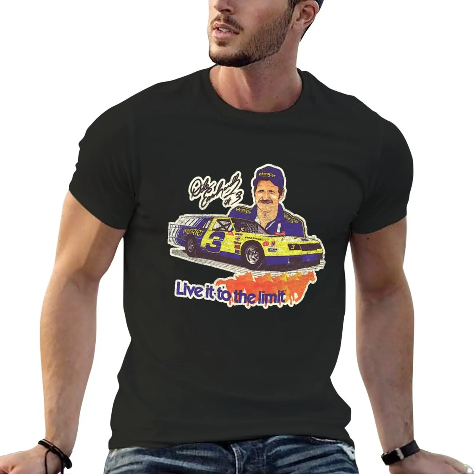 

New Earnhardt Wrangler [Vintage Distressed] Shirt T-Shirt graphics t shirt vintage t shirt t shirts men