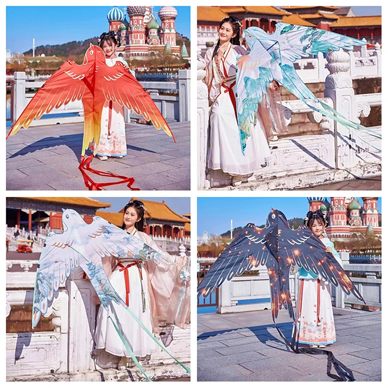 Spedizione Gratuita Swallow Aquiles Flying Toys Fun Outdoor Game Cerf Volant Ultra Flying Parrot Dyneema Outdoor Toy Bambini Showkite