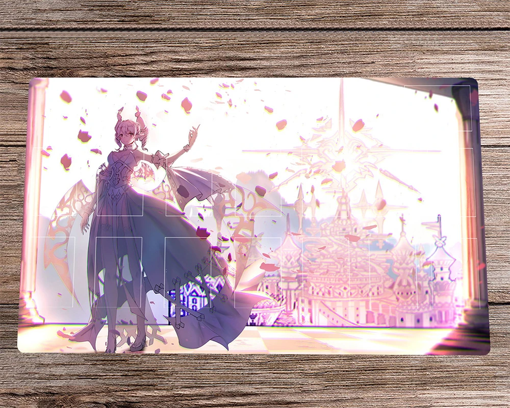 Yugioh Playmat Silver Sentinel Labyrinth Tcg Ccg Trading Card Game Mat